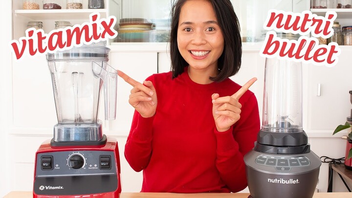 MÁY XAY SINH TỐ VITAMIX VÀ NUTRIBULLET CÓ TỐT KHÔNG