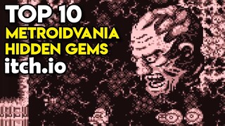 Top 10 METROIDVANIA Hidden Gems Indie Games on Itch.io