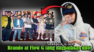 SKUSTA CLEE NAGREACT DAHIL SI FLOW G AT BRANDO ANG NAGDALA KAYA LUMAKAS ANG SV QUAD! TALK TO ME NICE