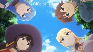 Kono Subarashii Sekai ni Shukufuku wo! 3 || Official Teaser [2024]