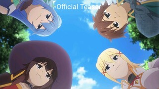 Kono Subarashii Sekai ni Shukufuku wo! 3 || Official Teaser [2024]