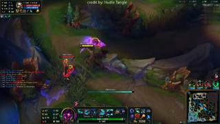 Karma lên phép chọi Q cực đau trong liên minh huyền thoại #game