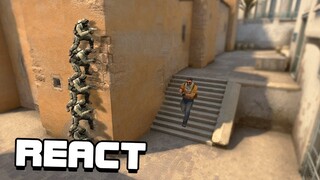 React: TOP 50 CS:GO Clips (Funny moments, glithes & fails)