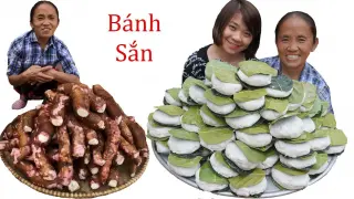 Bà Tân Vlog - Làm Mâm Bánh Sắn (Bánh Khoai Mì) Siêu To Khổng Lồ