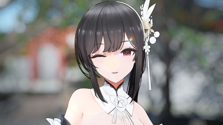 "Komandan~ Kamu hanya bisa menemaniku hari ini~"