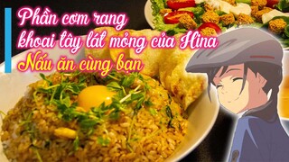 Phần cơm rang khoai tây lát mỏng của Hina - Nấu ăn cùng bạn