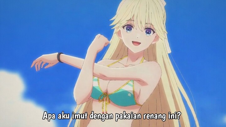 Pesona yabai Nanase-chan mode pakaian renang bikin gak tahan wak 🥵💦