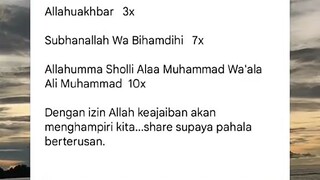 buat umat muslim, di share ya 😇