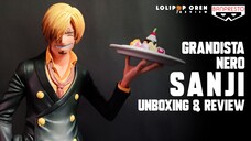 Sanji - Banpresto Grandista Nero l Unboxing & Review Malaysia