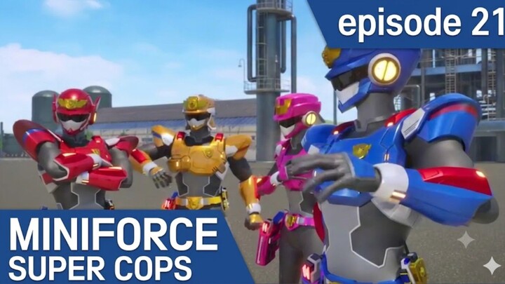 🚨 [English dub.] MiniForce Super Cops EP21 – The Fearsome Watermelon Trio! 🚨