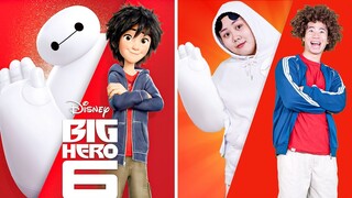 BAYMAX WITH ZERO BUDGET || Baymax Official Trailer Parody by Woa Parody