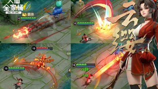 【Gói gia đình Đại Tiên】Hé lộ sáu kỹ năng của anh hùng mới Vân Anh, nhiều lần di chuyển và khống chế,