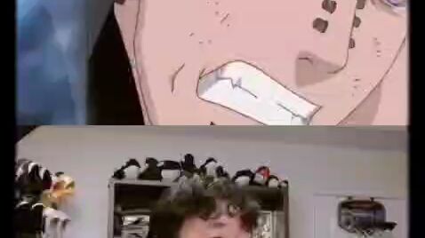 senyum menyeringai sanji