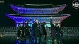 BTS -'Dynamite' Stage cam โชว์การแสดงที่หน้าพระราชวังเคียงบกกุง