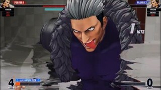 KOF15　チャンピオン　山崎　逆転６９Hitドリルコンボ　威力抜群の山崎コンボ