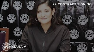 Kiana V | Contract Signing