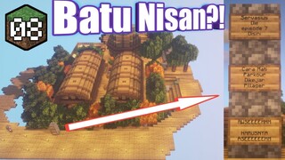 Minecraft One Block Indonesia - ONE BLOCK TAPI PARKOUR?! 08 | Minecraft One Block Survival