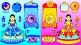 OMG! Which House Do You Like? - Sunrise And Moondrop Squid Game House | DIY Paper Dolls & Cartoon