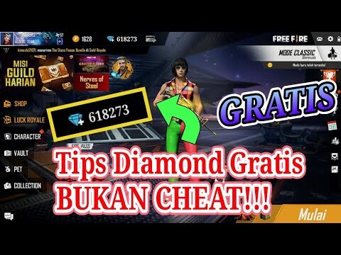 GRATIS NO BANNED‼CARA MENDAPATKAN 1000 DIAMOND FF DI 2020
