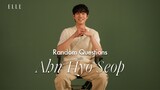 Ahn Hyo Seop On His Secret Talent and Most Impressive Meal He Can Cook | Random Questions