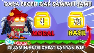 CARA PROFIT GROWTOPIA 2021 MODAL 4 WL DALAM WAKTU SINGKAT!