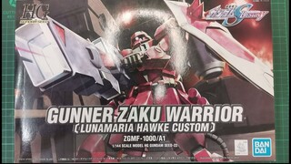 ZGMF-1000/A1 Gunner ZAKU Warrior | Lunamaria Hawke Custom | HG 1/144 Scale Build