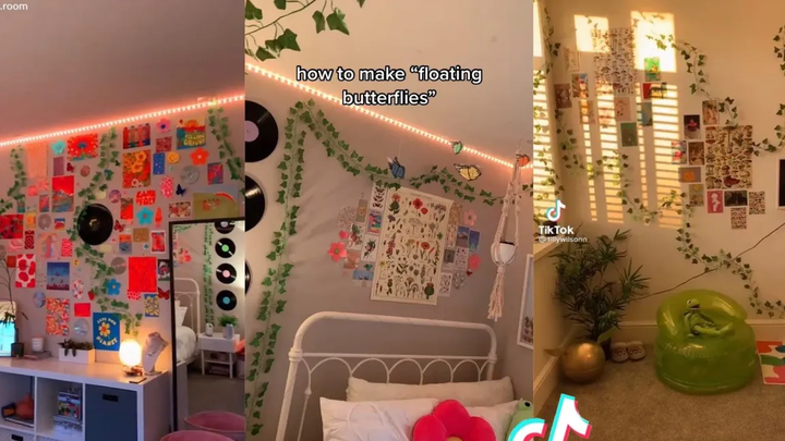 DIY การแปลงห้อง tik tok การรวบรวม diy room decor สุนทรียศาสตร์ part