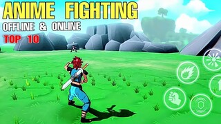 10 Best ANIME FIGHTING GAMES for Android & iOS with Best Combat Battle Control (OFFLINE & ONLINE)