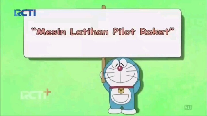 doraemon terbaru bahasa indonesia no zoom, mesin latihan roket