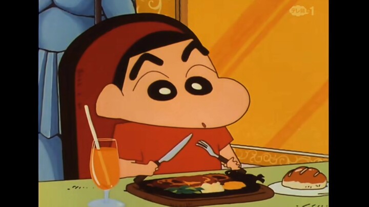 【Crayon Shin-chan】Mẹ Misae đưa Shin-chan đến khách sạn thưởng thức bữa tối sang trọng, còn được ăn c