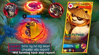 THANKYOU MOONTON FOR THIS NEW ITEM FOR AKAI! 😱 (LVL 15 in just 10 MINUTES) | MLBB