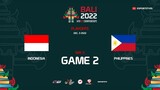 Indonesia vs Philippines Game 2 IESF World Esports Championship 2022 | IDN vs PHL ESPORTSTV