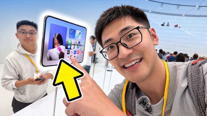 【Phim Ảnh Cơn Bão】Trên tay iPhone Duo màn hình gập phiên bản thật
