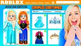 MAKING HALLOWEEN COUPLES COSTUME ON ROBLOX!