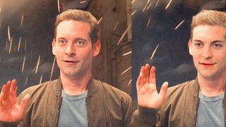 Let the boy version of Toby appear by changing his face! This is how the same frame opens
