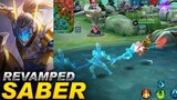 New Nightmare Revamp Saber |  Revamp Saber Gameplay | Mobile Legends Bang Bang