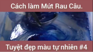 Cách làm Mứt Rau Câu tuyệt đẹp màu tự nhiên phần 2