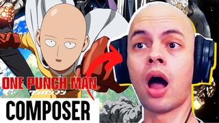 Saitama breaks down Saitama's Theme | Composer Reacts to One Punch Man OST
