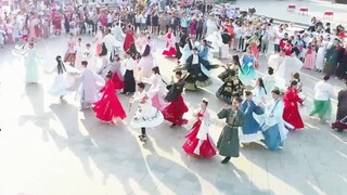 [Xuzhou Comrades] Shocked! Dance the Tang Dynasty Night with Comrades on Dragon Boat Festival. Beaut