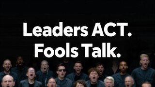 LEADERS ACT - MOTIVATIONAL SPEECH