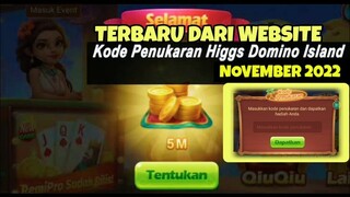 🔴 BURUAN!! KODE PENUKARAN HIGGS DOMINO , KODE REDEEM HIGGS DOMINO TERBARU HARI INI NOVEMBER 2022"