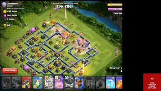 BAY CÚP HUYỀN THOẠI - Th14 ATTACK Clash of Clans 2022  - Trận 2 #game