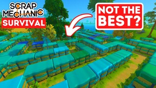 Build Here for AFK Raids in Scrap Mechanic Survival