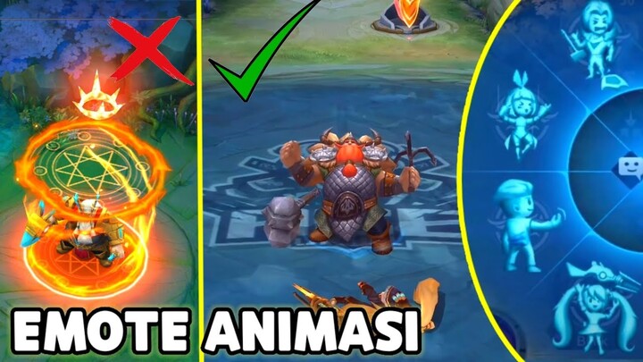 EMOTE ACTION KUSUS NGEJEK MUSUH ! GAK ZAMAN LAGI PAKE RECAL - NEW UPDATE