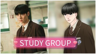 Fanart Yoon Ga Min from Study Group