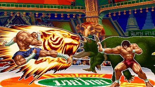 SAGAT VS BAKI! SUPER INTENSE FIGHT!