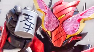 Adegan pertukaran kesopanan yang terkenal di Kamen Rider