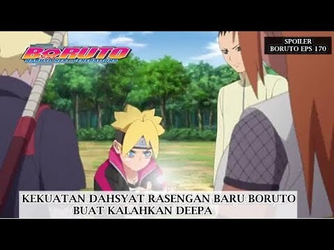 Boruto Episode 170 | Boruto Dibantu Shikadai Untuk Meningkatkan Kekuatan Rasengan Barunya !