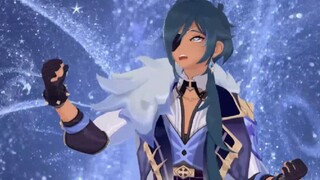 [Genshin Impact MMD] Kaiya bernyanyi biarkan pergi di pegunungan bersalju