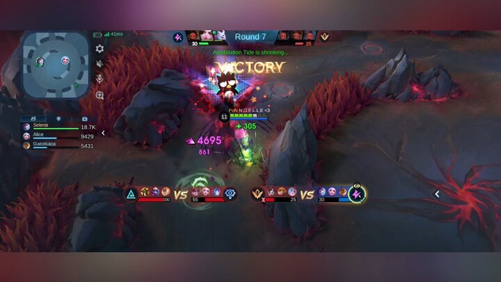 Fanny got instantly Killed